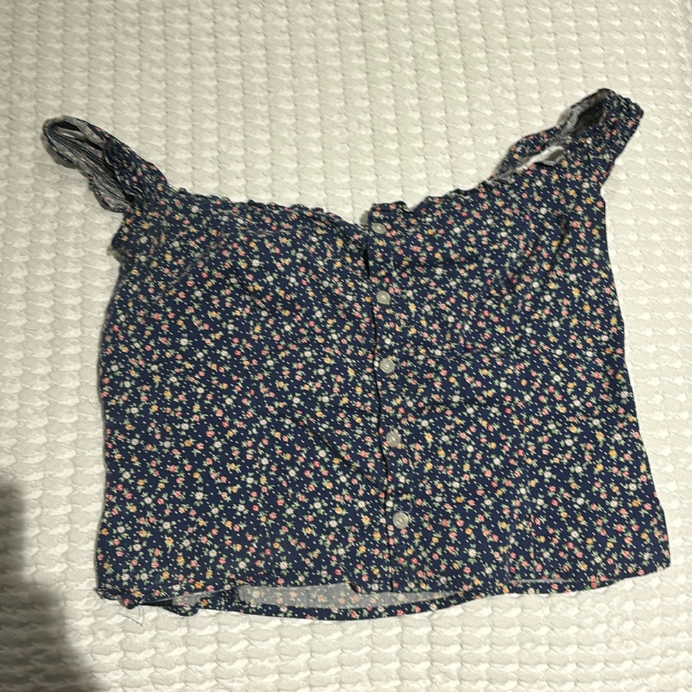 Ralph lauren off shoulder crop top